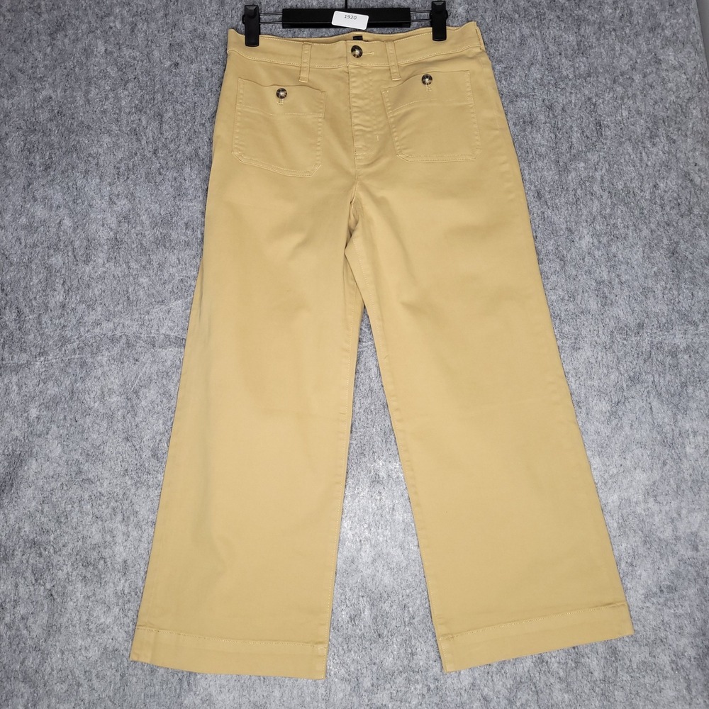 Women's Tan Wide-Leg Pants